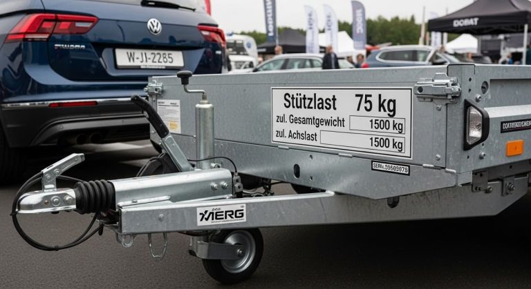 anhaenger stuetzlast vorschriften