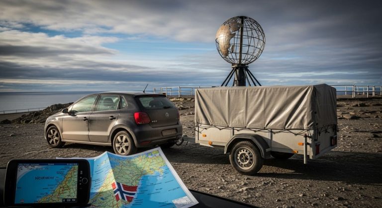 norwegen auto anhaenger