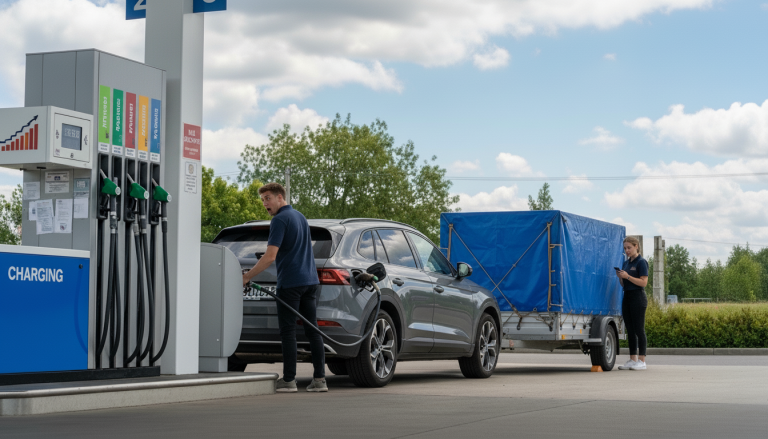 anhaenger sprit sparen