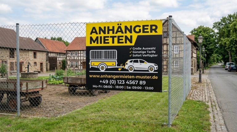 anhaenger werbung
